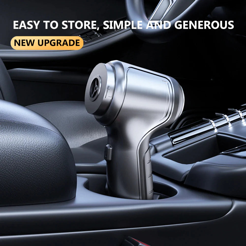 95000Pa Wireless Handheld Car Vacuum Cleaner with Strong Suction for Home and Auto Dual Use Mini Appliance