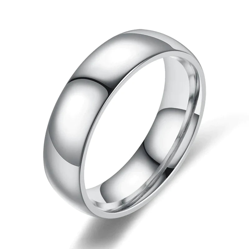 Smart Sensor Stainless Steel Body Temperature Ring with Real-Time Display